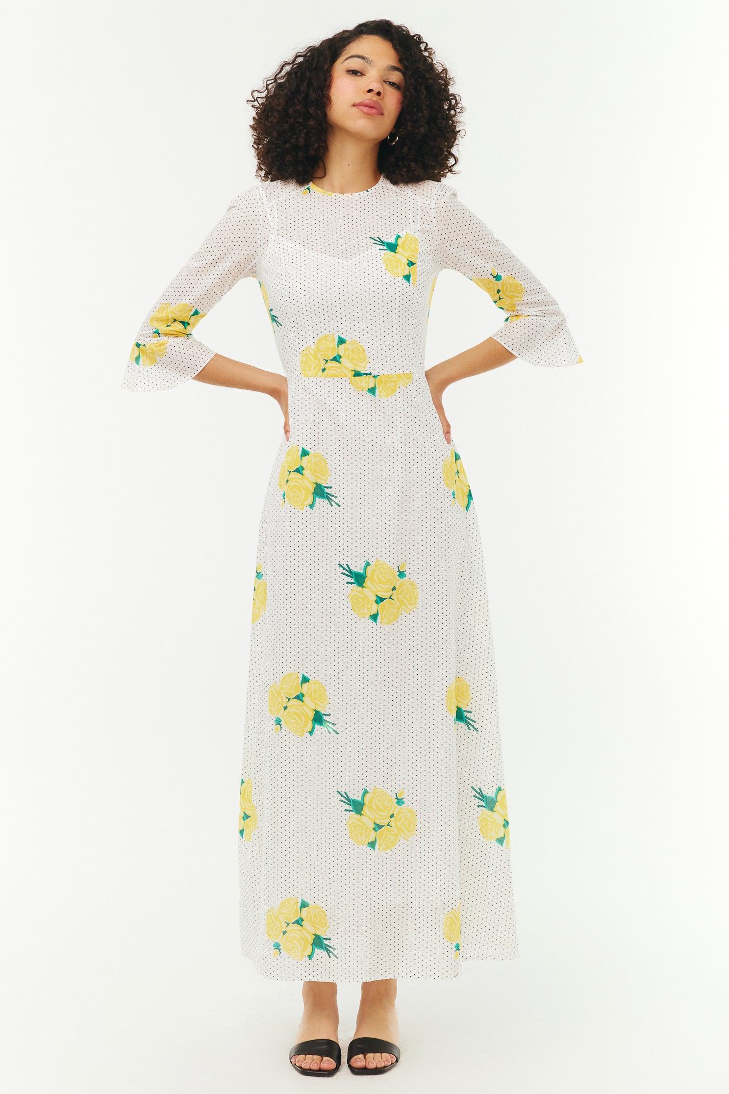 white christmas dresses Kristin Cotton Button Down Dress main image 0