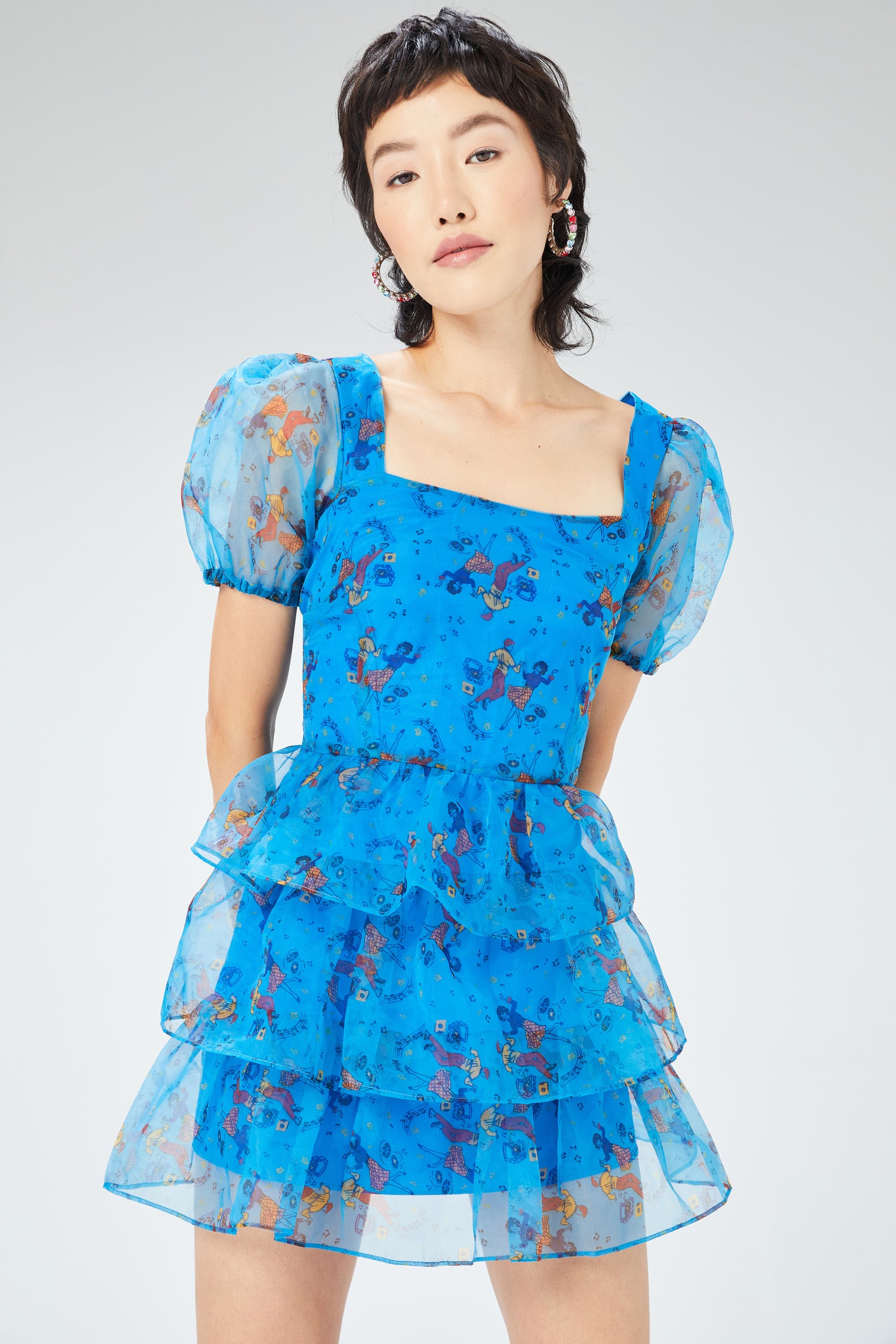 Mimi Tiered Mini Dress