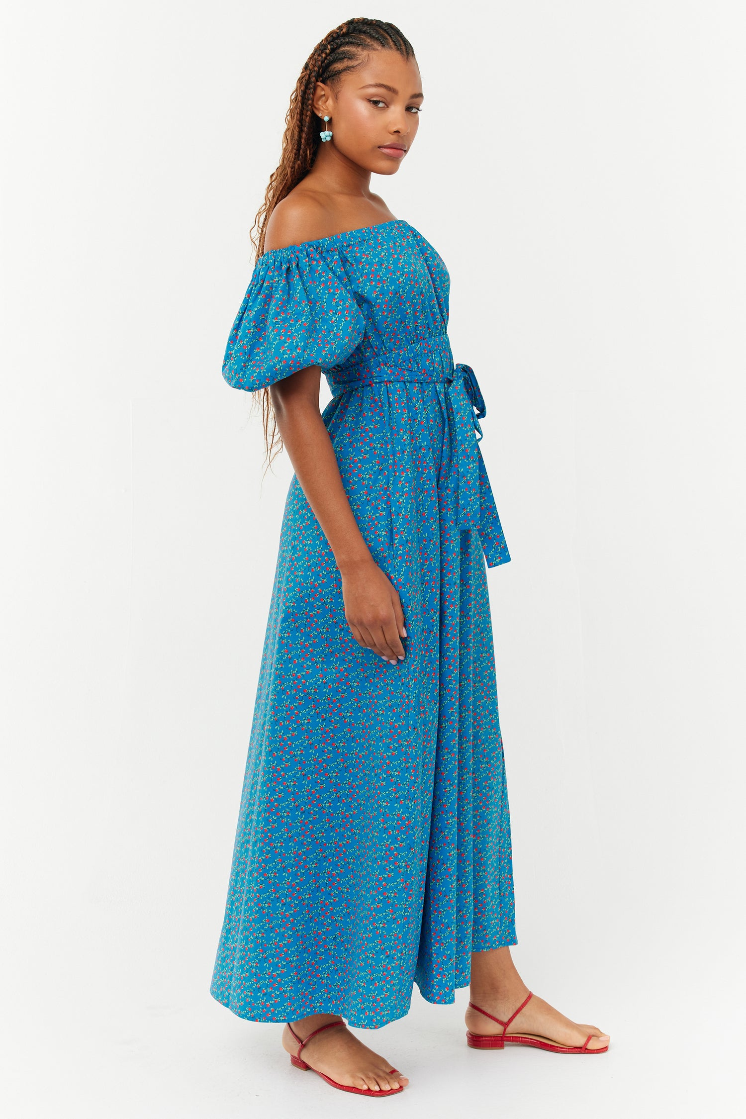 blue shoulder dress A-Line Off Shoulder Velvet Dark Blue Long Prom Dress, Dark Blue Long Formal Dress Dark Blue / Custom Size