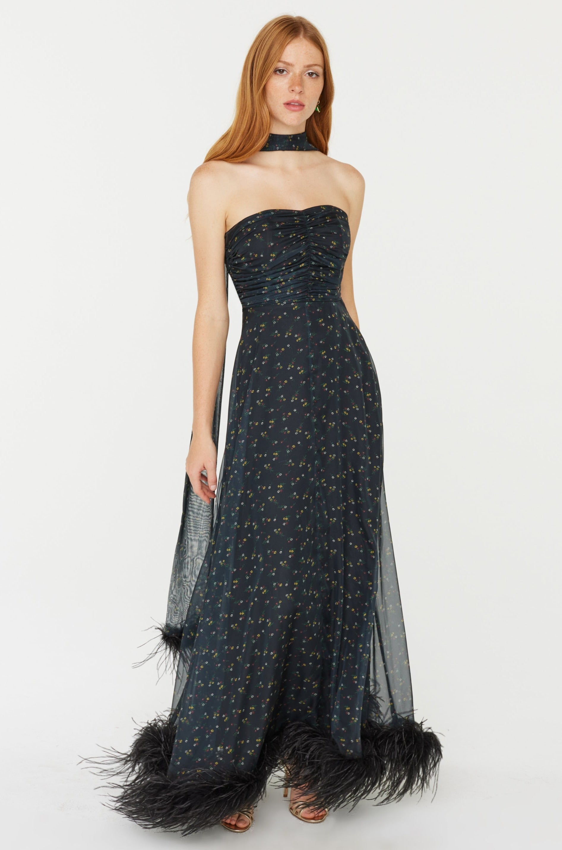 Lola Dress w. Scarf