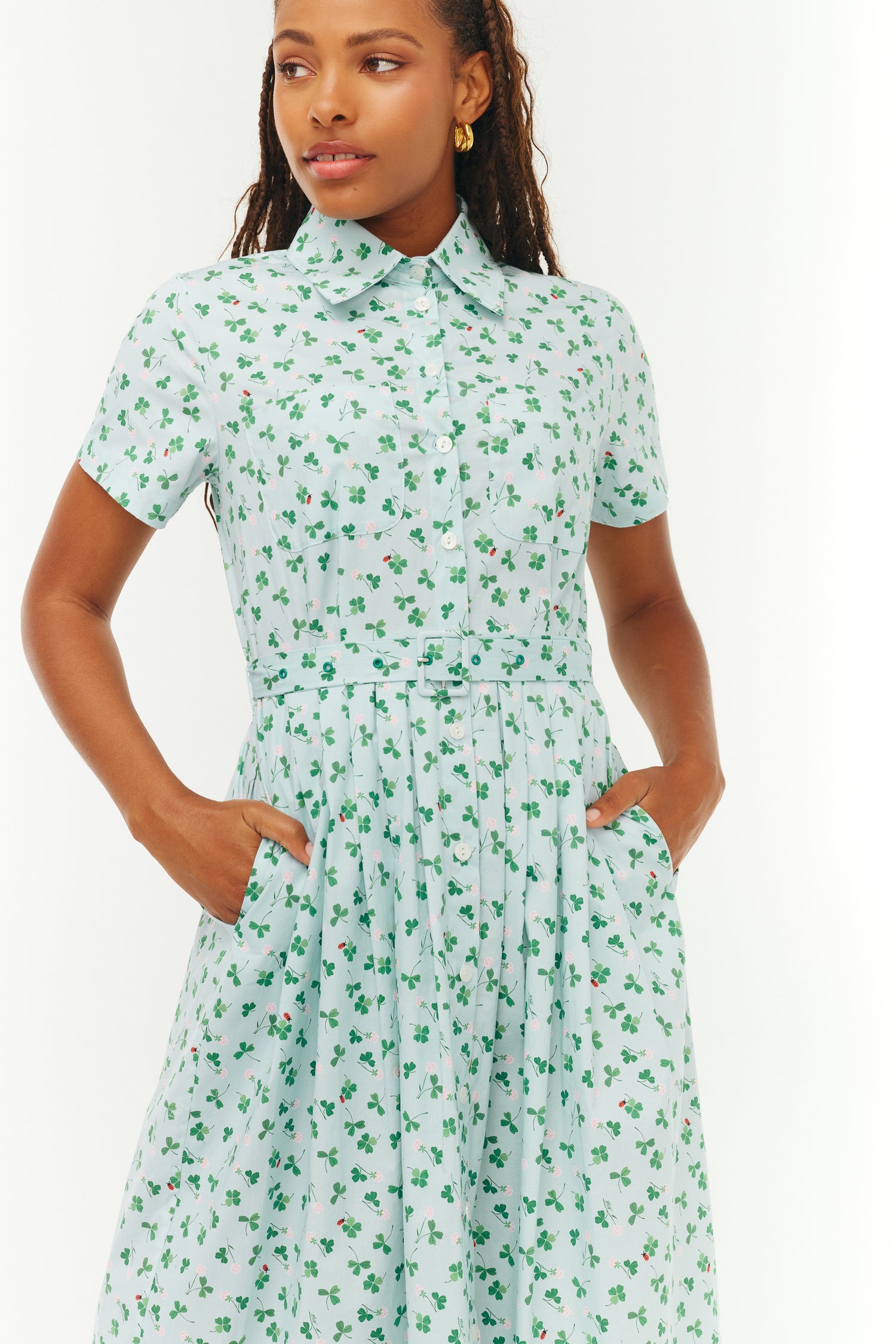 Kristin Cotton Button Down Dress Kristin Cotton Button Down Dress