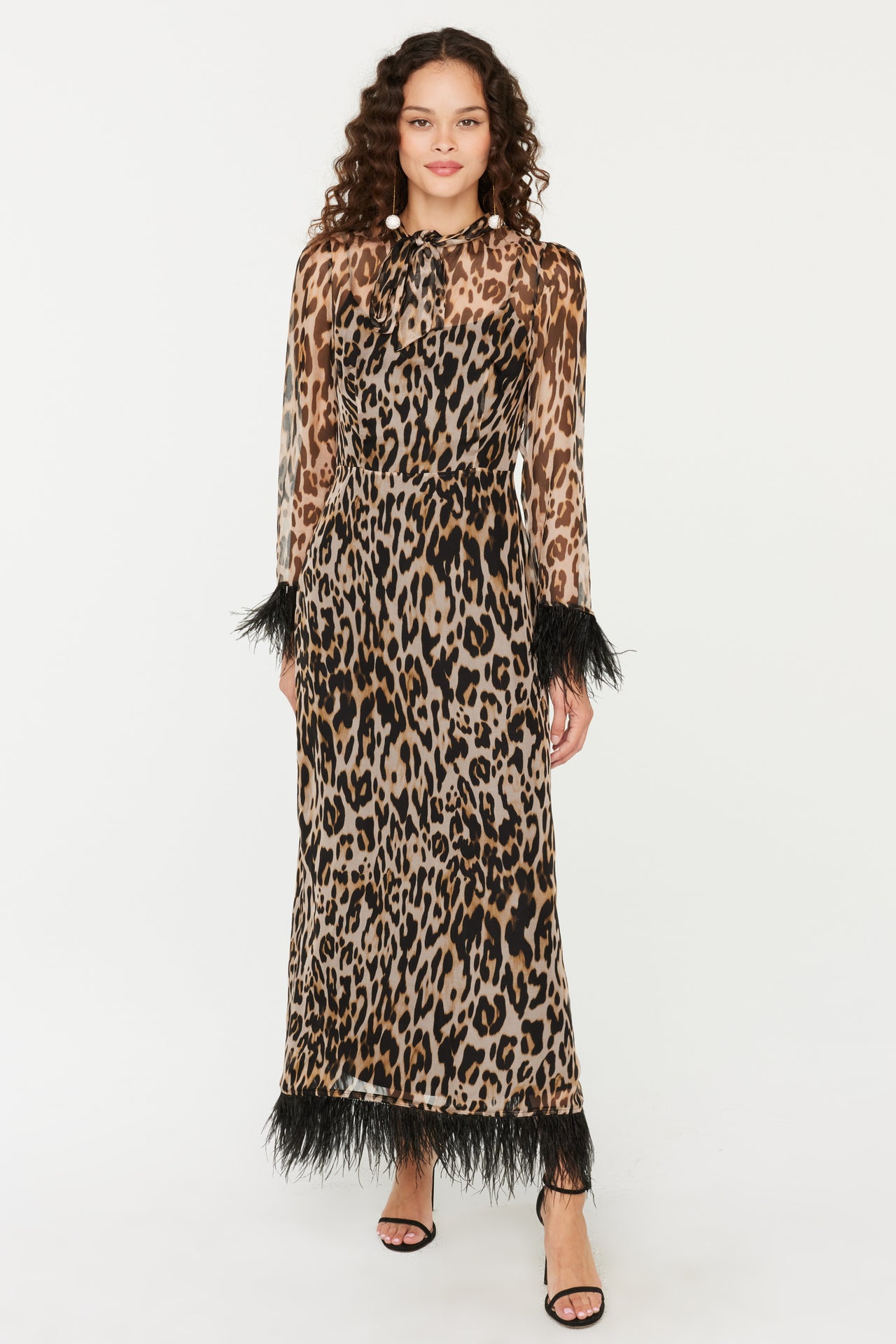 Eloise Leopard Dress main image 1
