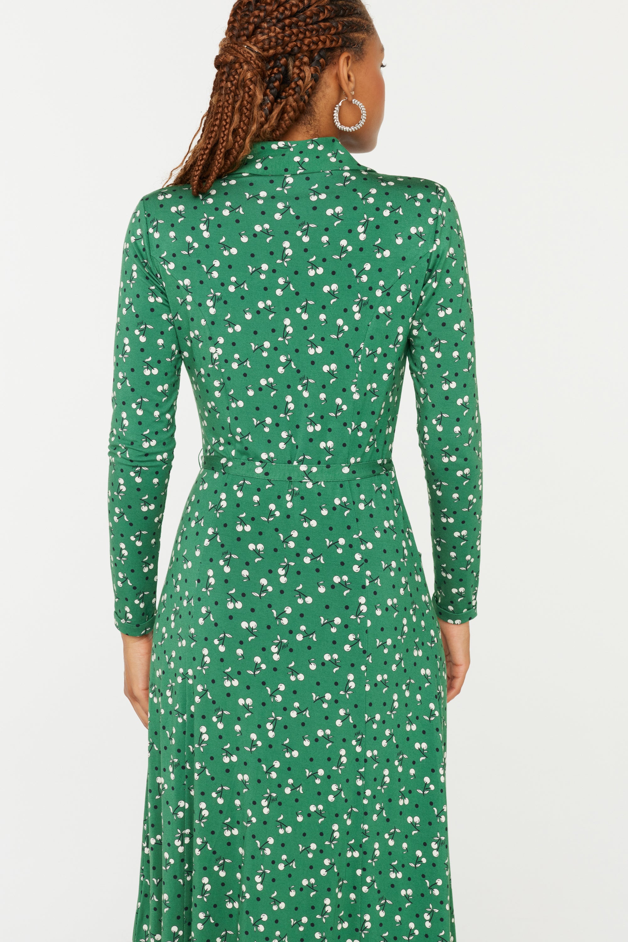 Ava jersey midi outlet dress