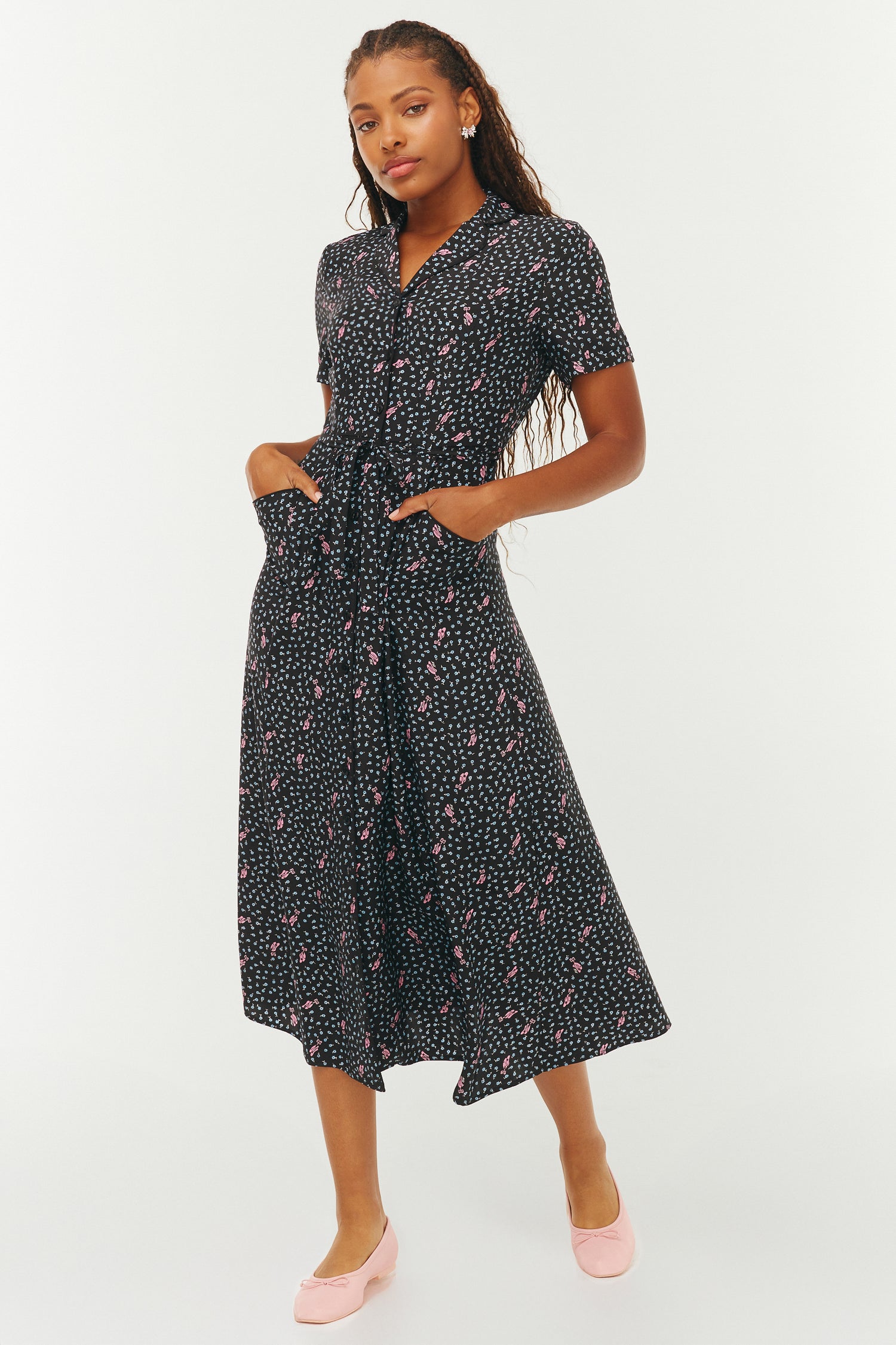 Long Maria Dress HVN Long Maria Dress HVN