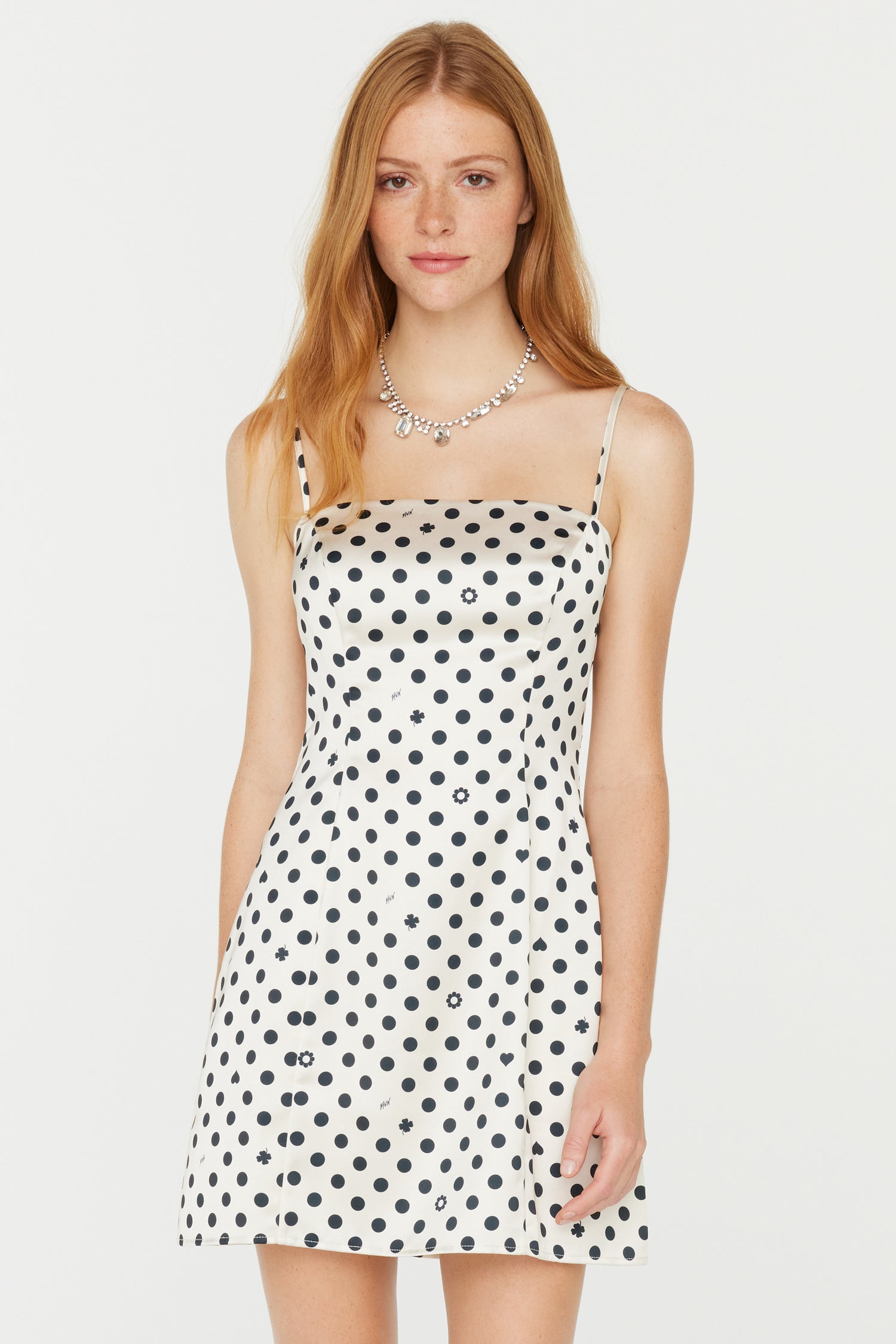 Mia Dress - Black & White Polka Dot HVN Mia Dress - Black & White Polka Dot HVN
