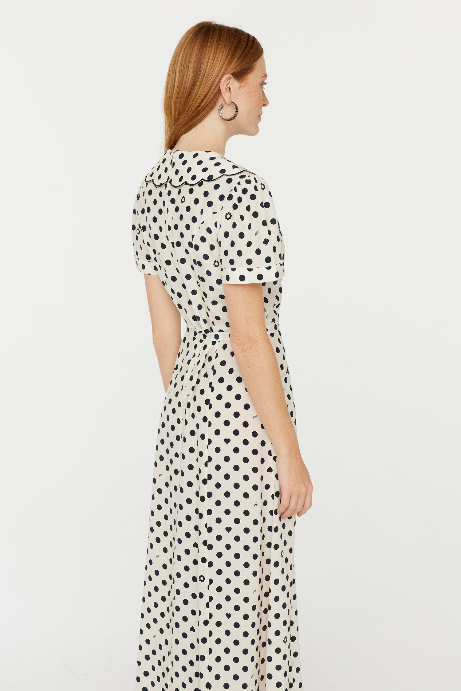 Marina Button Down Dress w. Collar