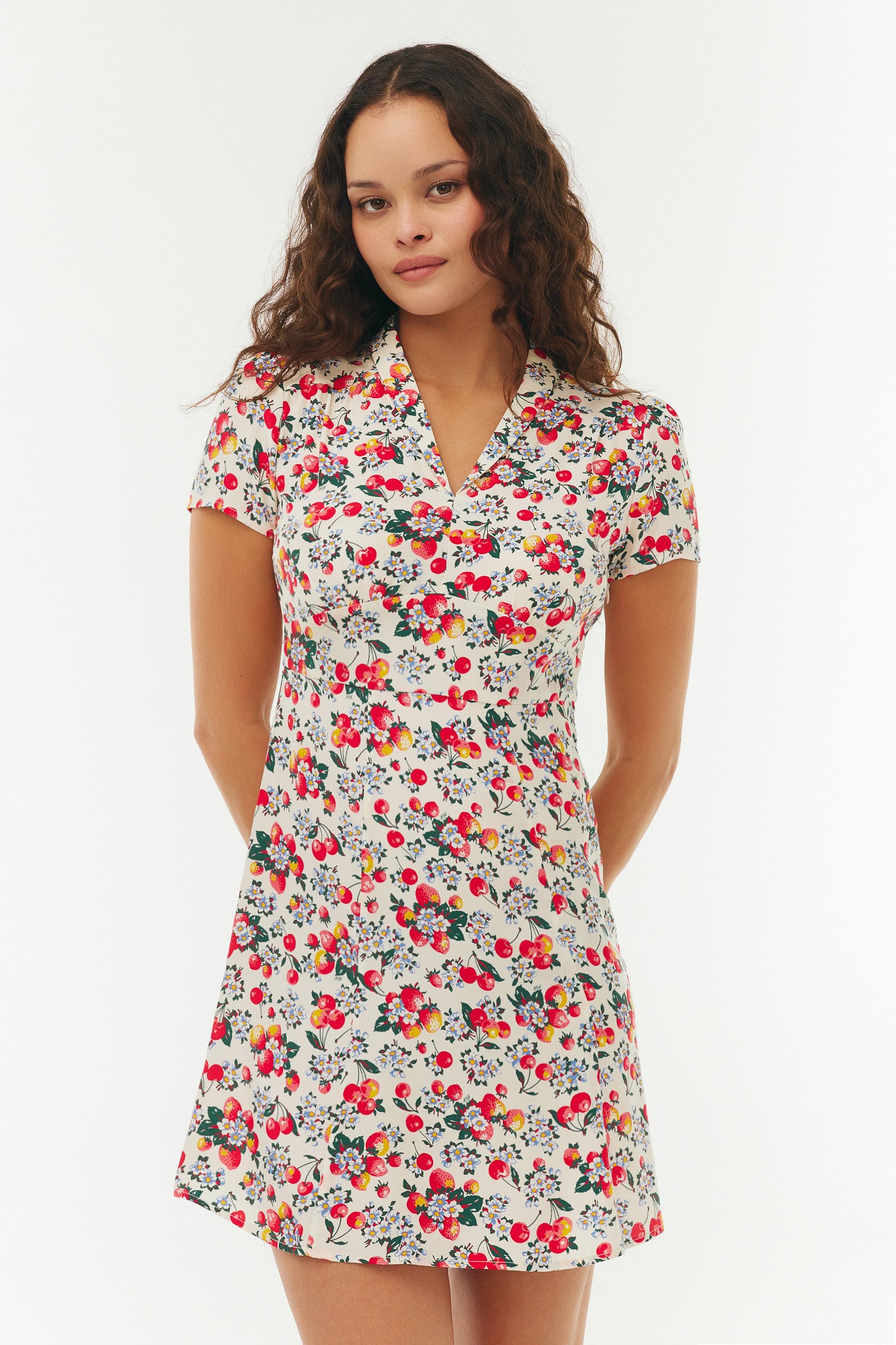 Silk Mini Morgan Dress