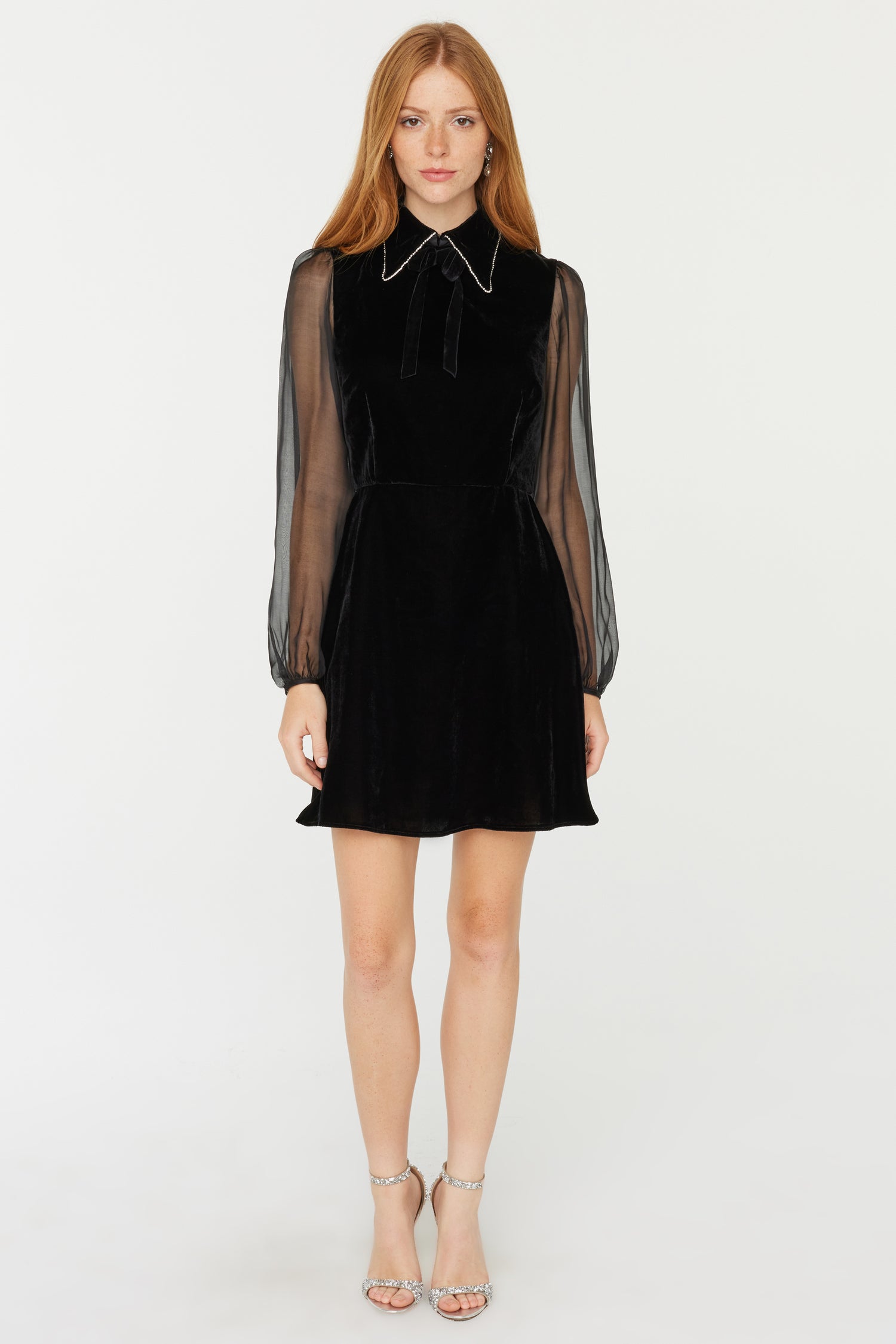 Velvet Mini Matilda Dress