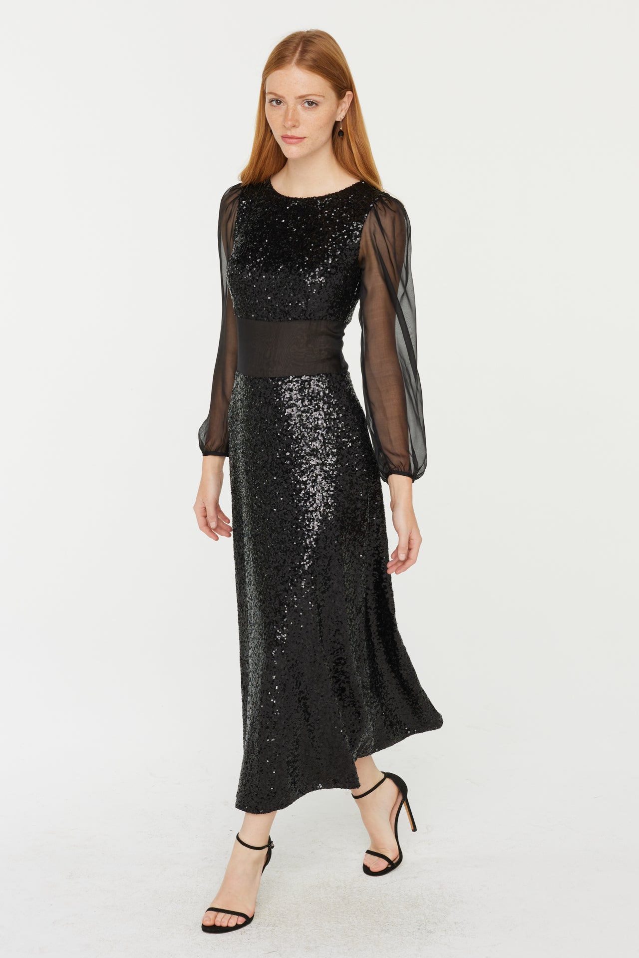 Cine Dress 200422 Black W Roasted Pecan Freequent