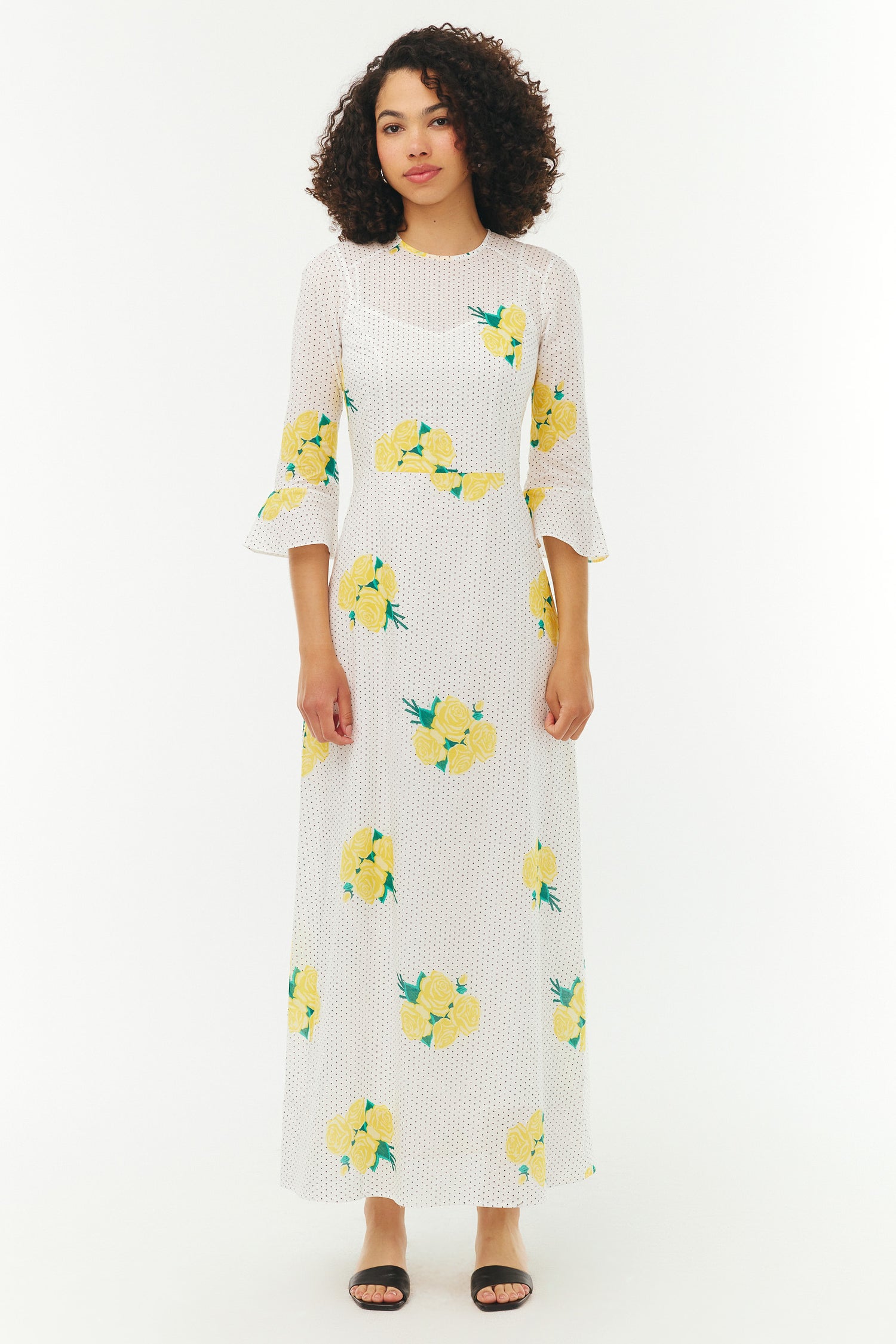 Voile Long Ashley Dress