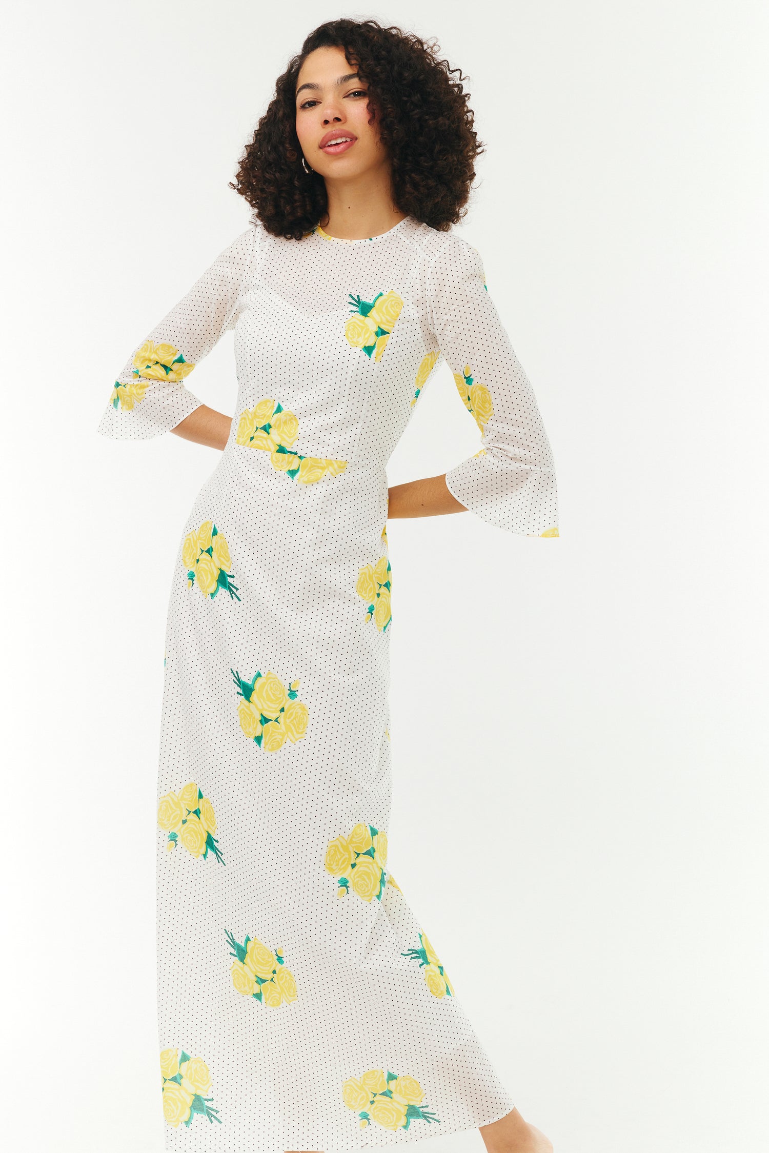Voile Long Ashley Dress