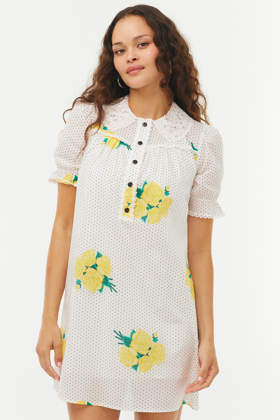 Marie Mini Baby Doll Dress