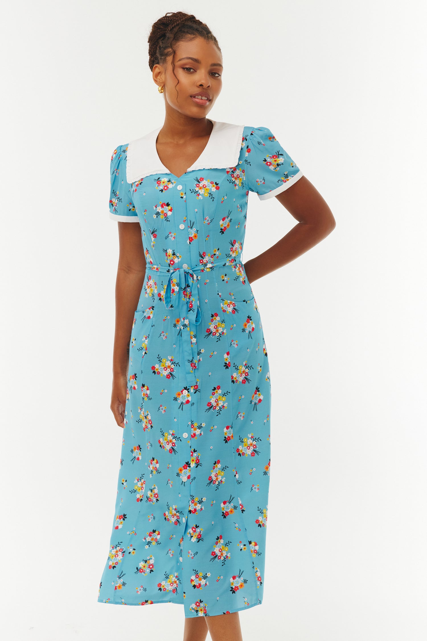 Marina Dress w. Collar Marina Dress w. Collar