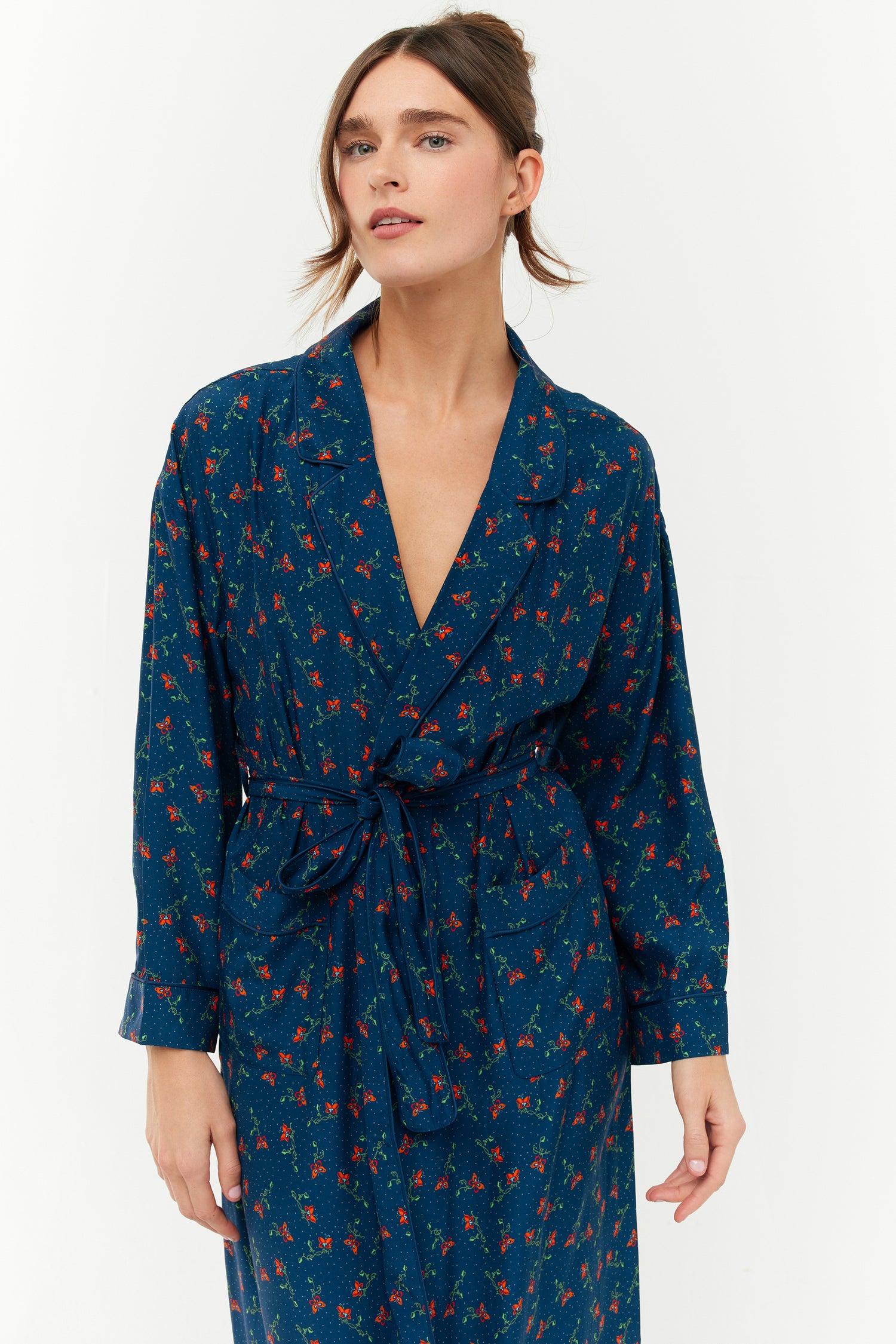 Silk Cassie Robe