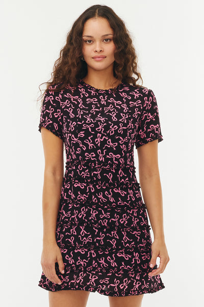 Mini Natalie Ruffled Dress – HVN