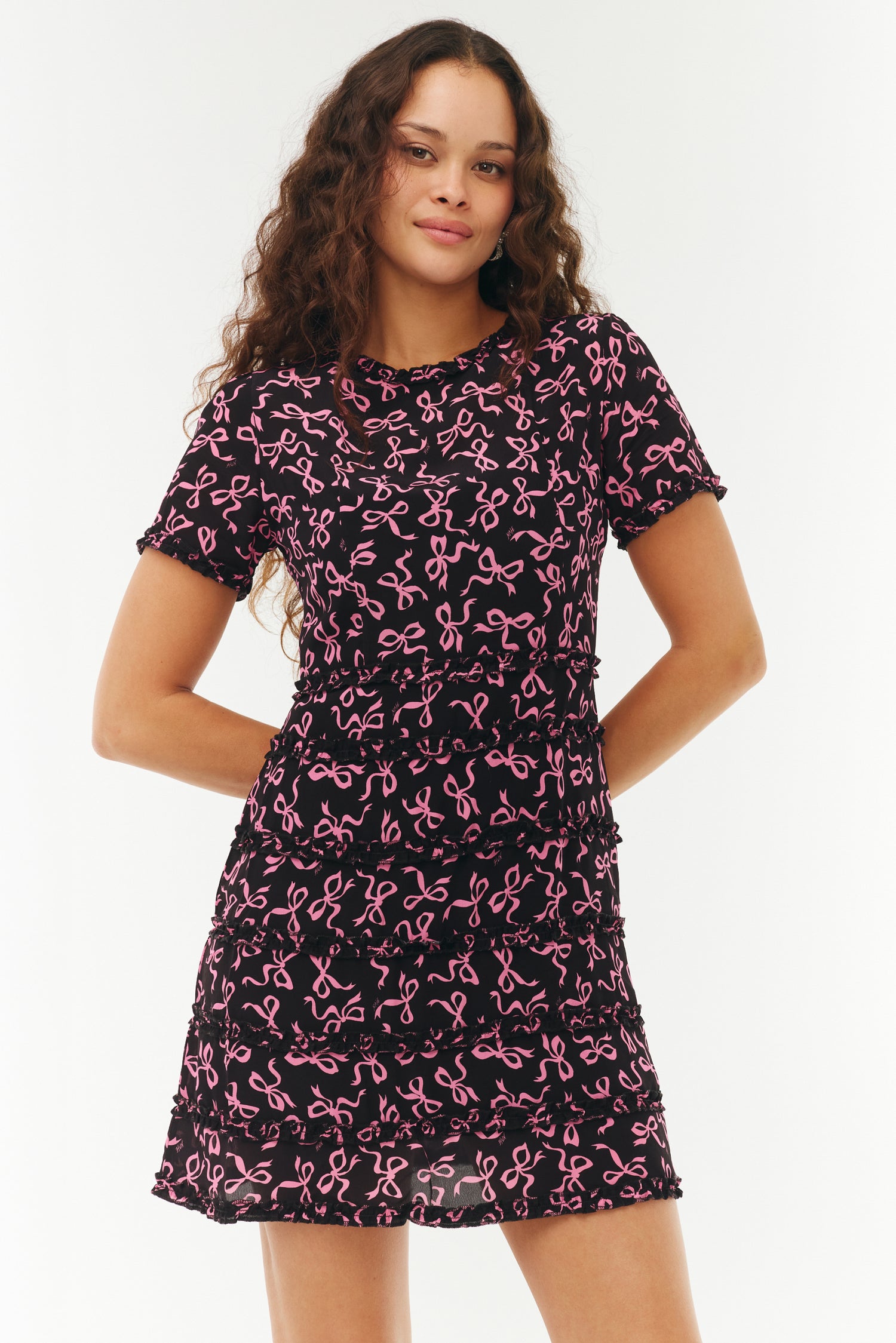 Mini Natalie Ruffled Dress