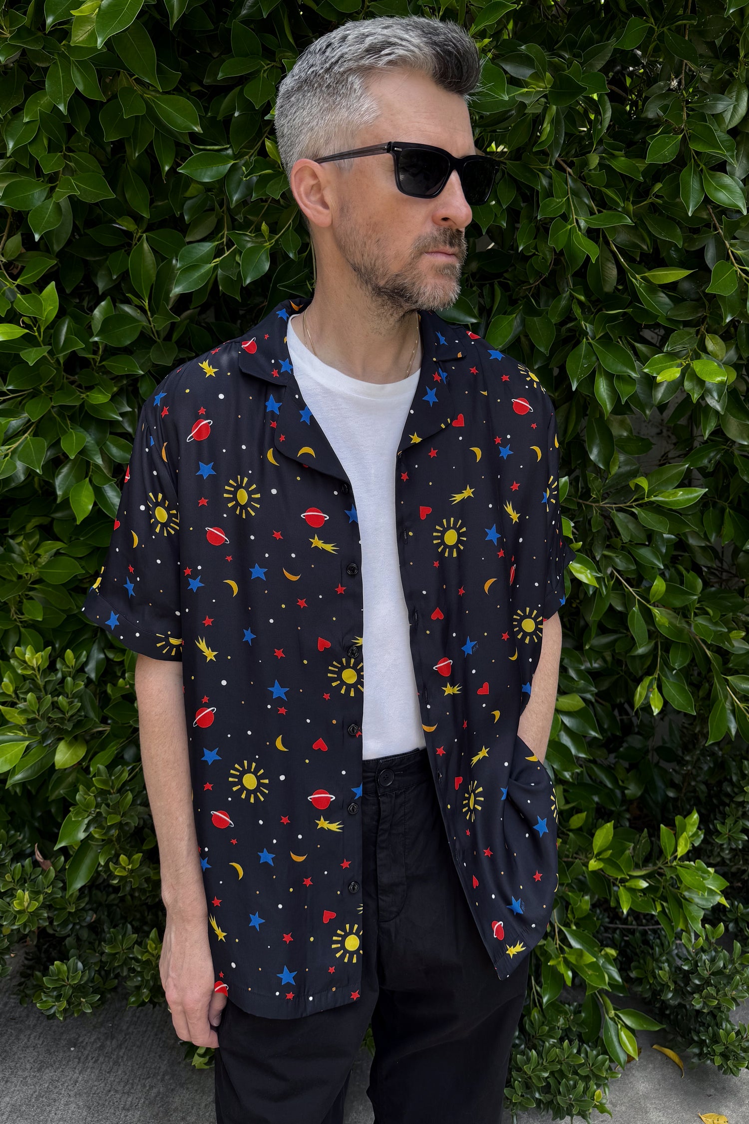 Silk Ross Shirt XL / Space Silk Ross Shirt XL / Space
