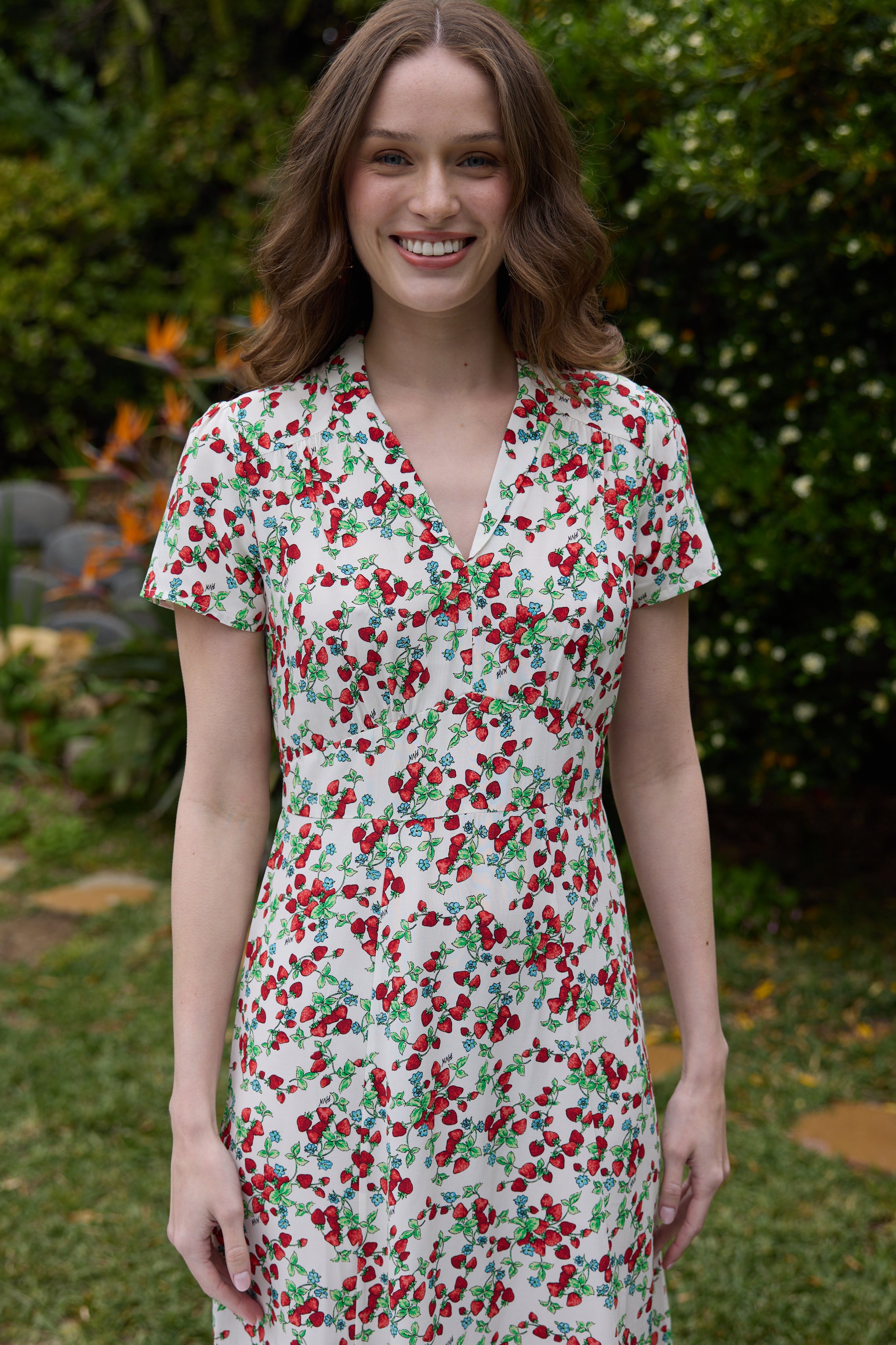 William Morris, Strawberry Thief, and a new dress :