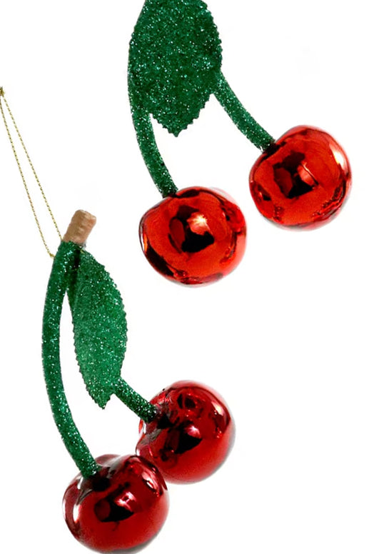 Cherry Ornament Set