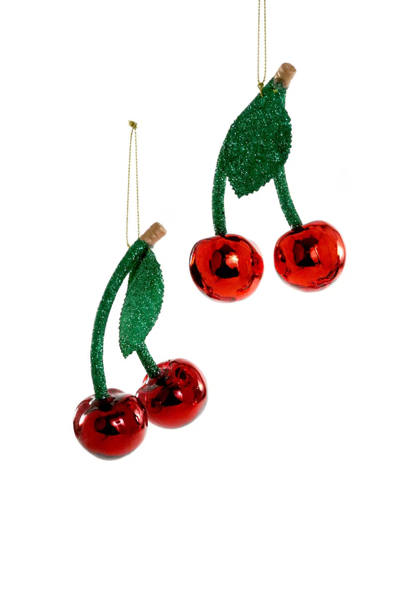 Cherry Ornament Set