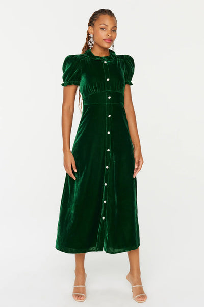 velvet cloth dress for Women Velvet Midi Dress Black Burgundy Formal Dress 2022 Vintage 1950 Dress Bridesmaid Dresses Party Dress Custom Dress R64 notch No defined waistline Godet pleated skirt Built Remember The Night Emerald Green