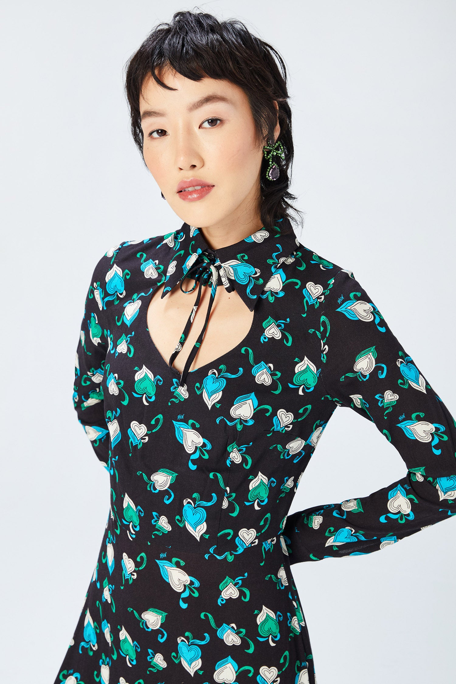 Erica Heart  Front Dress