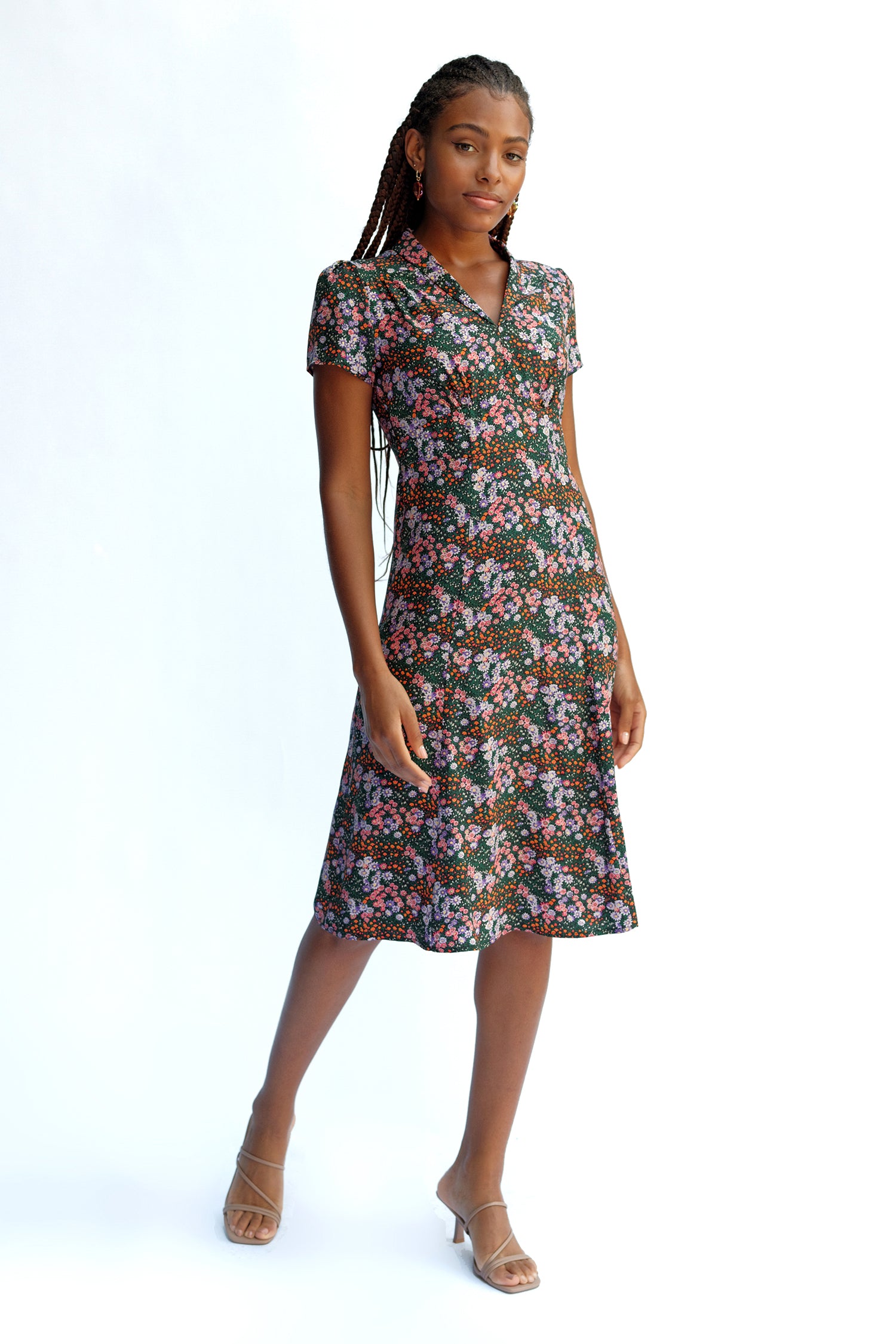 Silk Morgan Dress