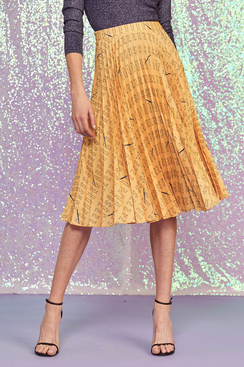 Tracy Pleated Skirt