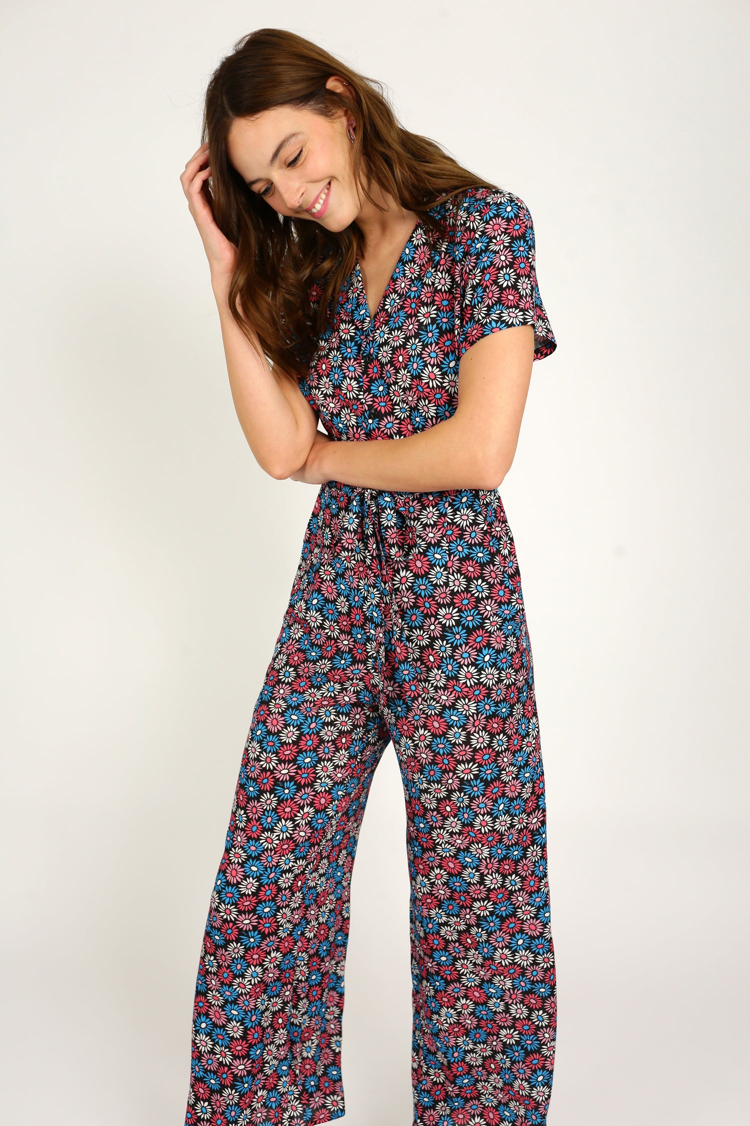 Short Sleeve Gia Jumpsuit