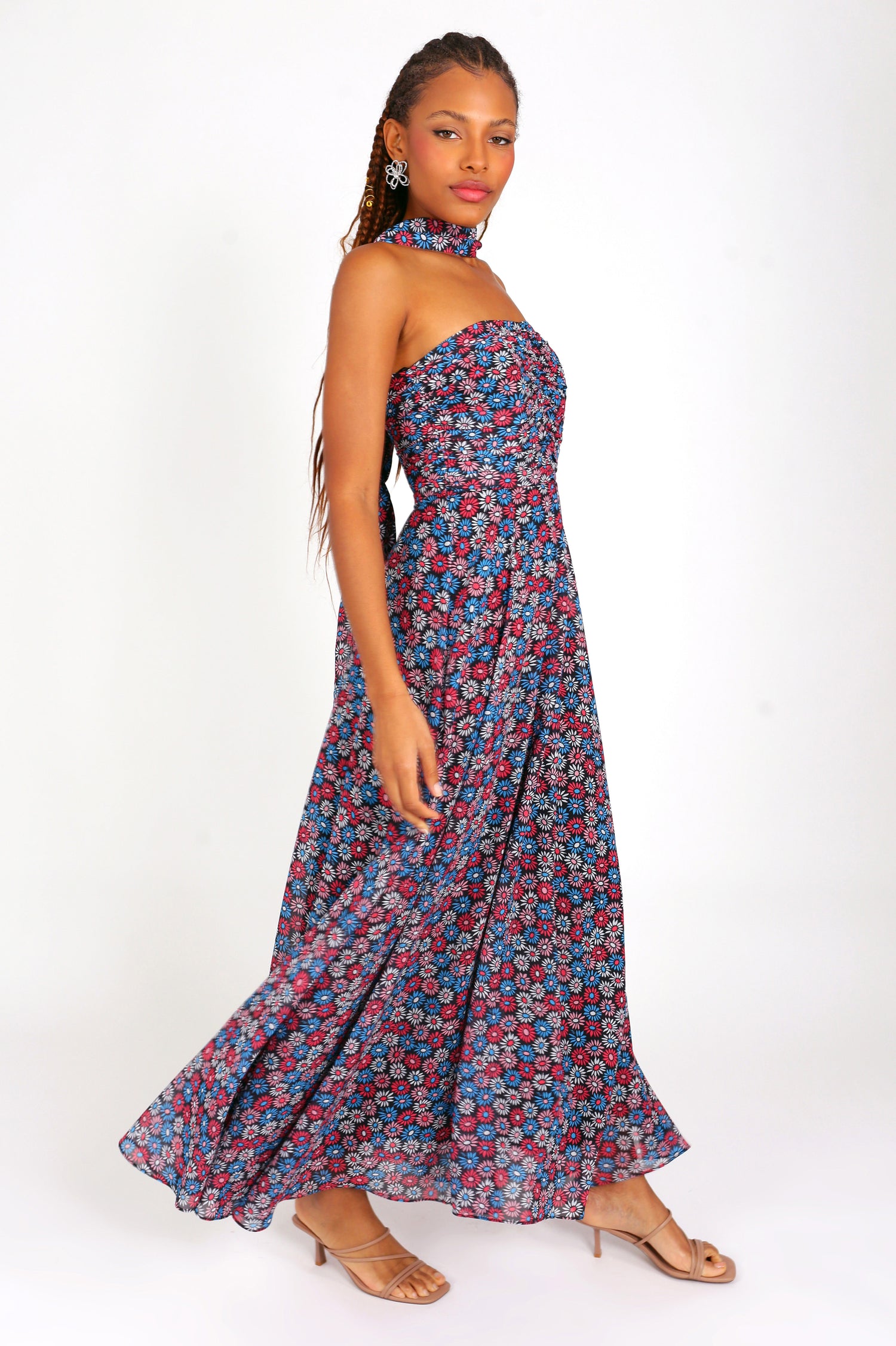 Lola Dress w. Scarf