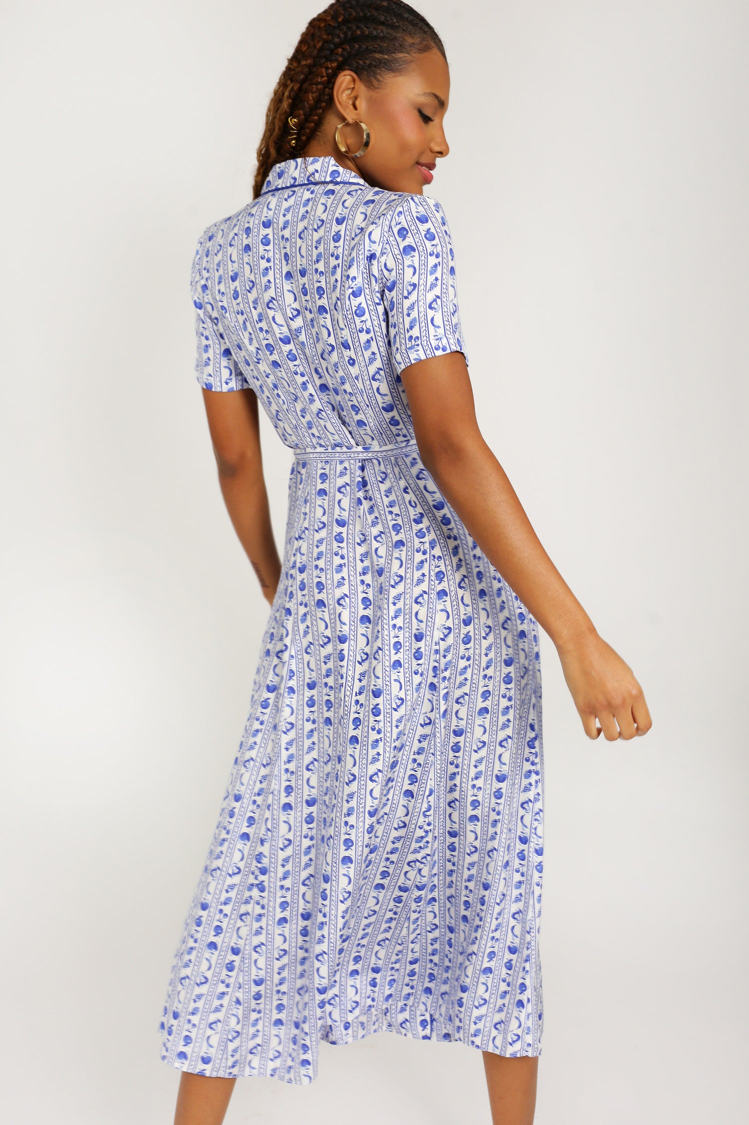 Silk Long Maria Dress