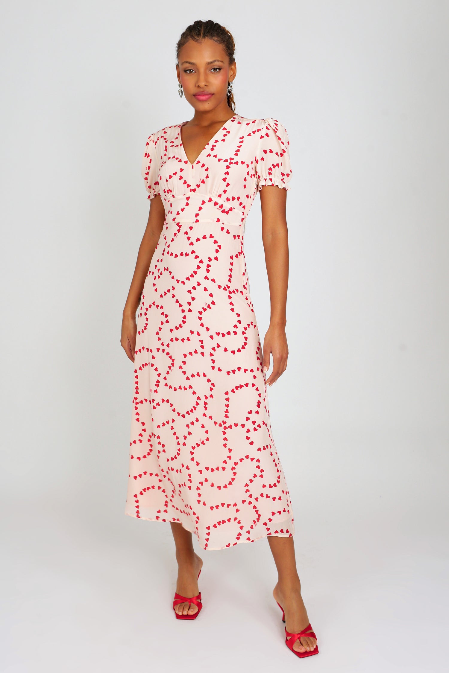 Pulling at Heart Strings Jacquard Dress - Women's Boutique Clothing &  Trendy Fashion