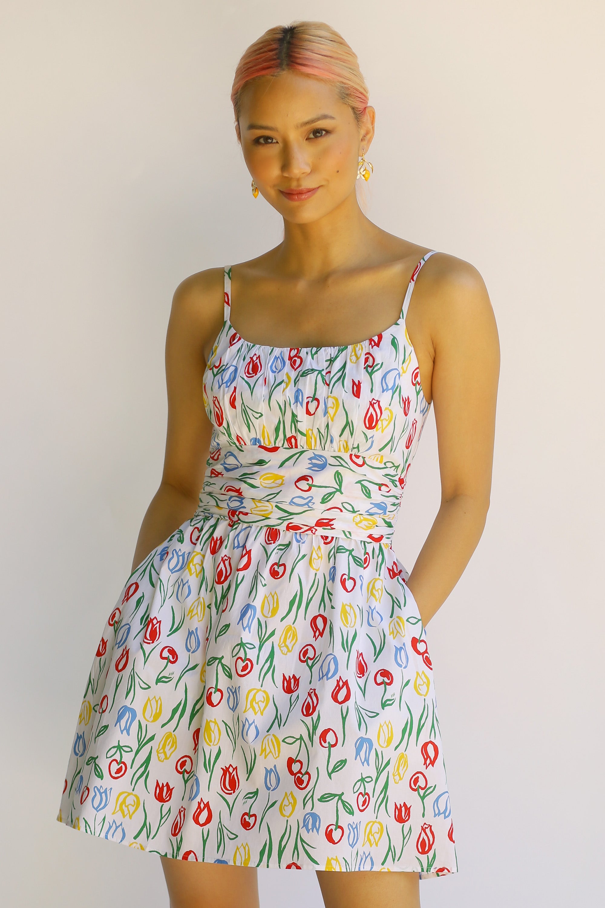 Ever new lucy sleeveless best sale tulip dress