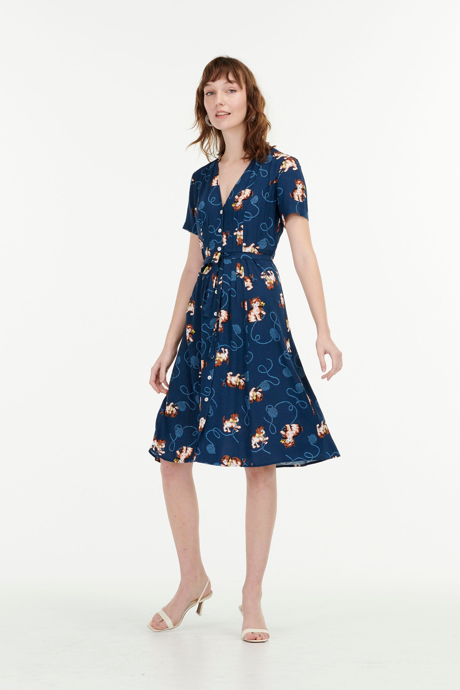 Crepe Rosemary Dress