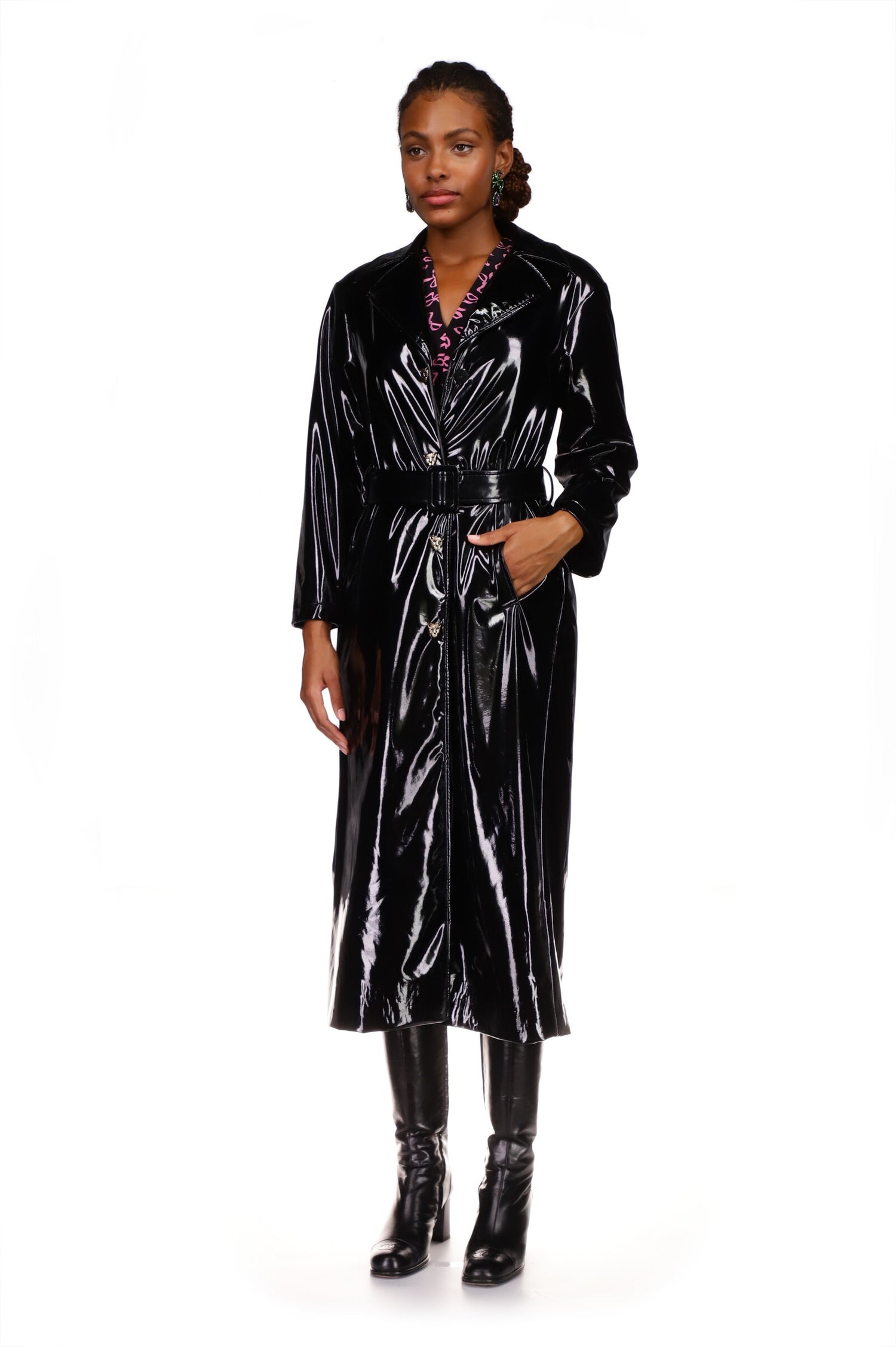 HVN, Black Women's Full-length Jacket