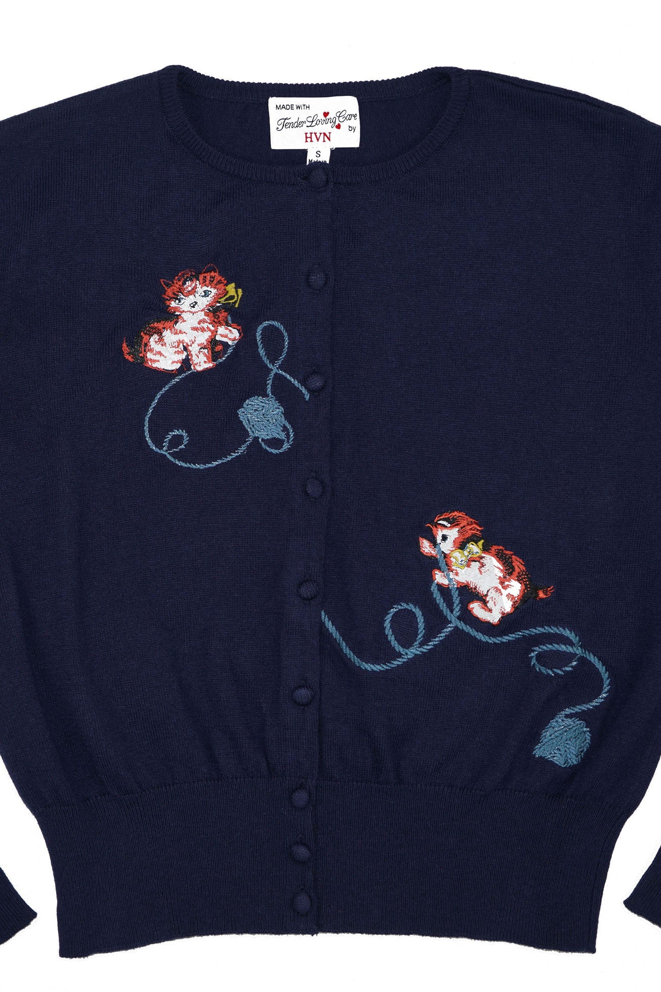 Embroidered Laura Cardigan