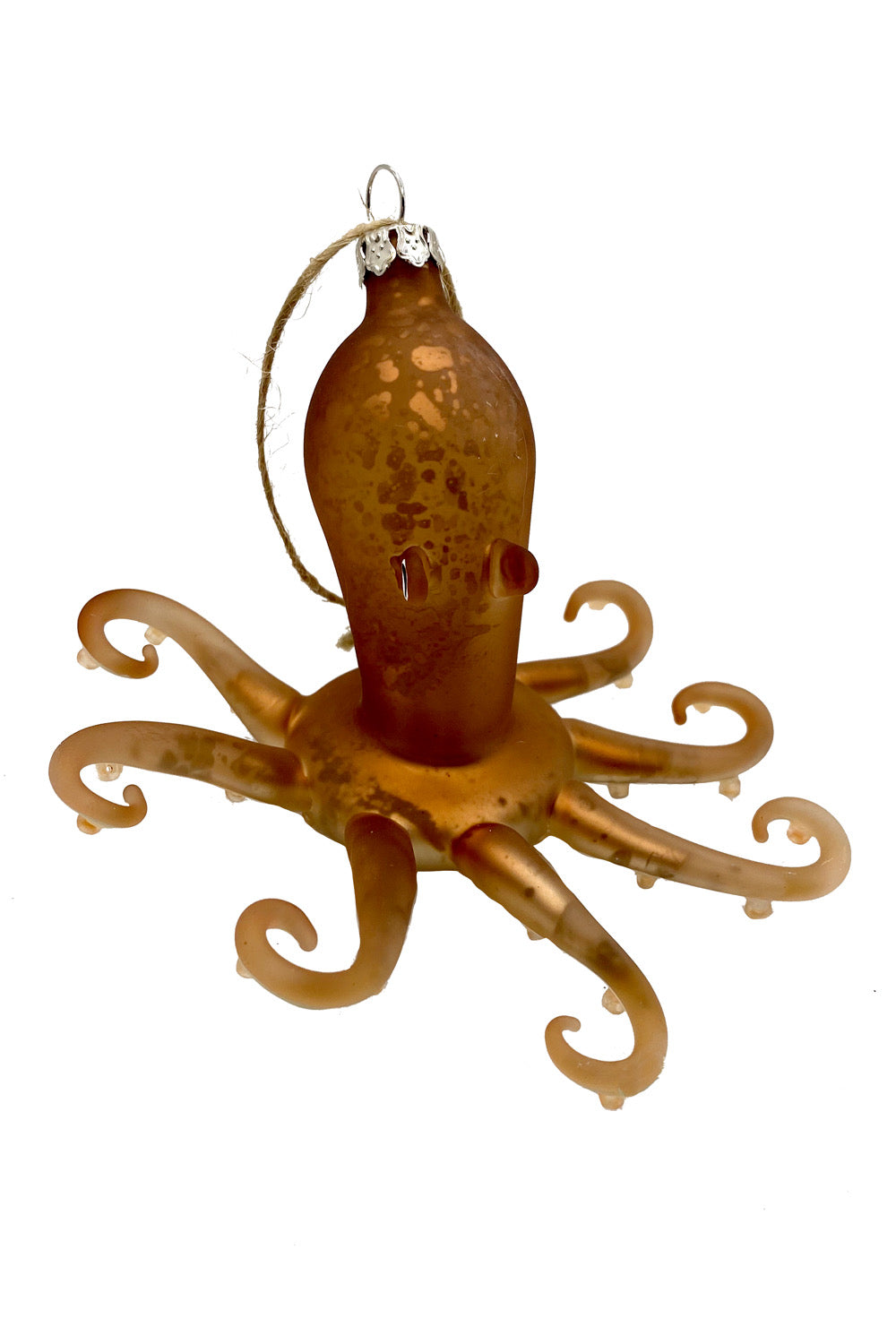 Gold Octopus Ornament