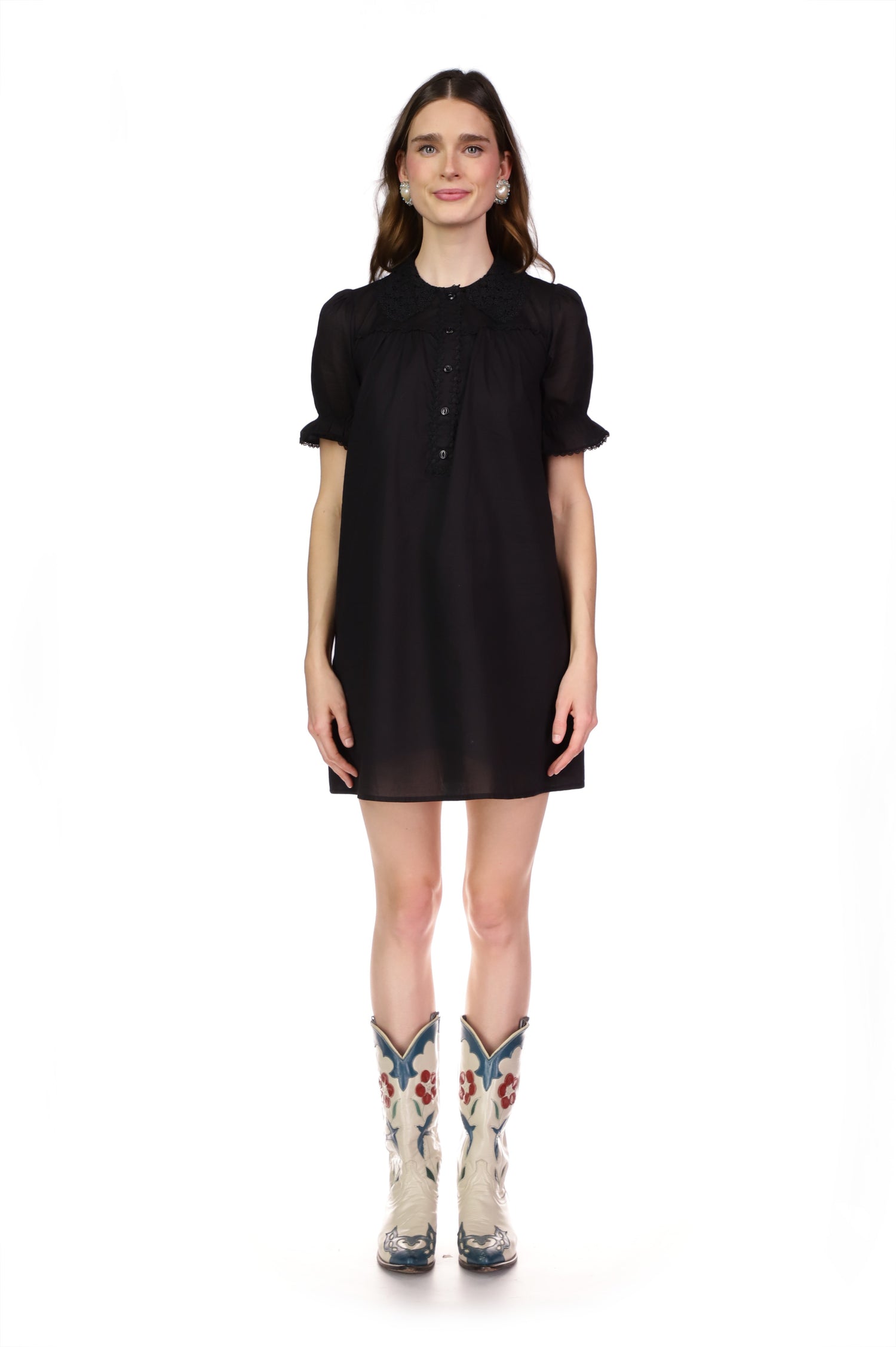 Marie Mini Baby Doll Dress