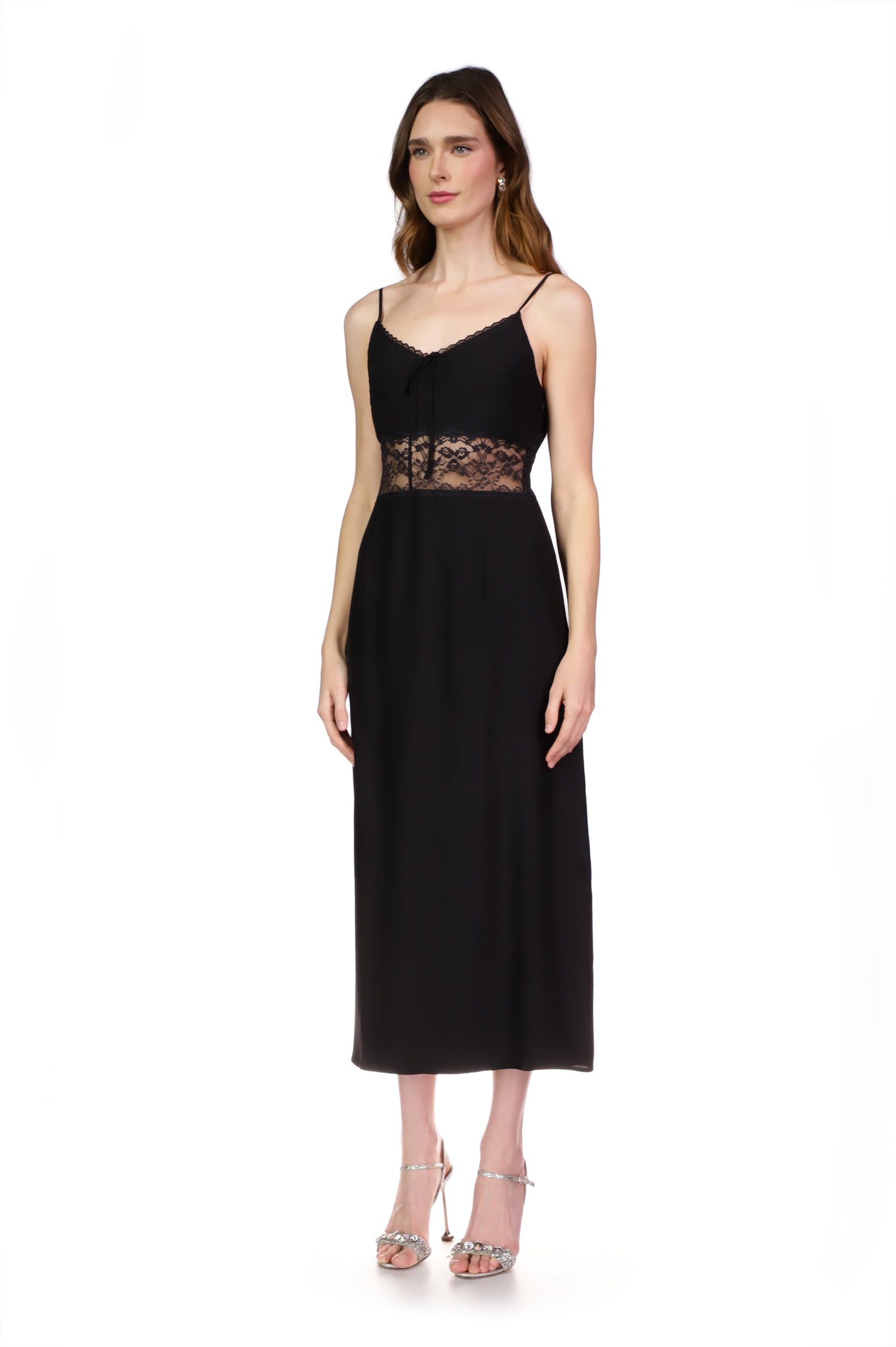 Chrissy Lace Slip Dress