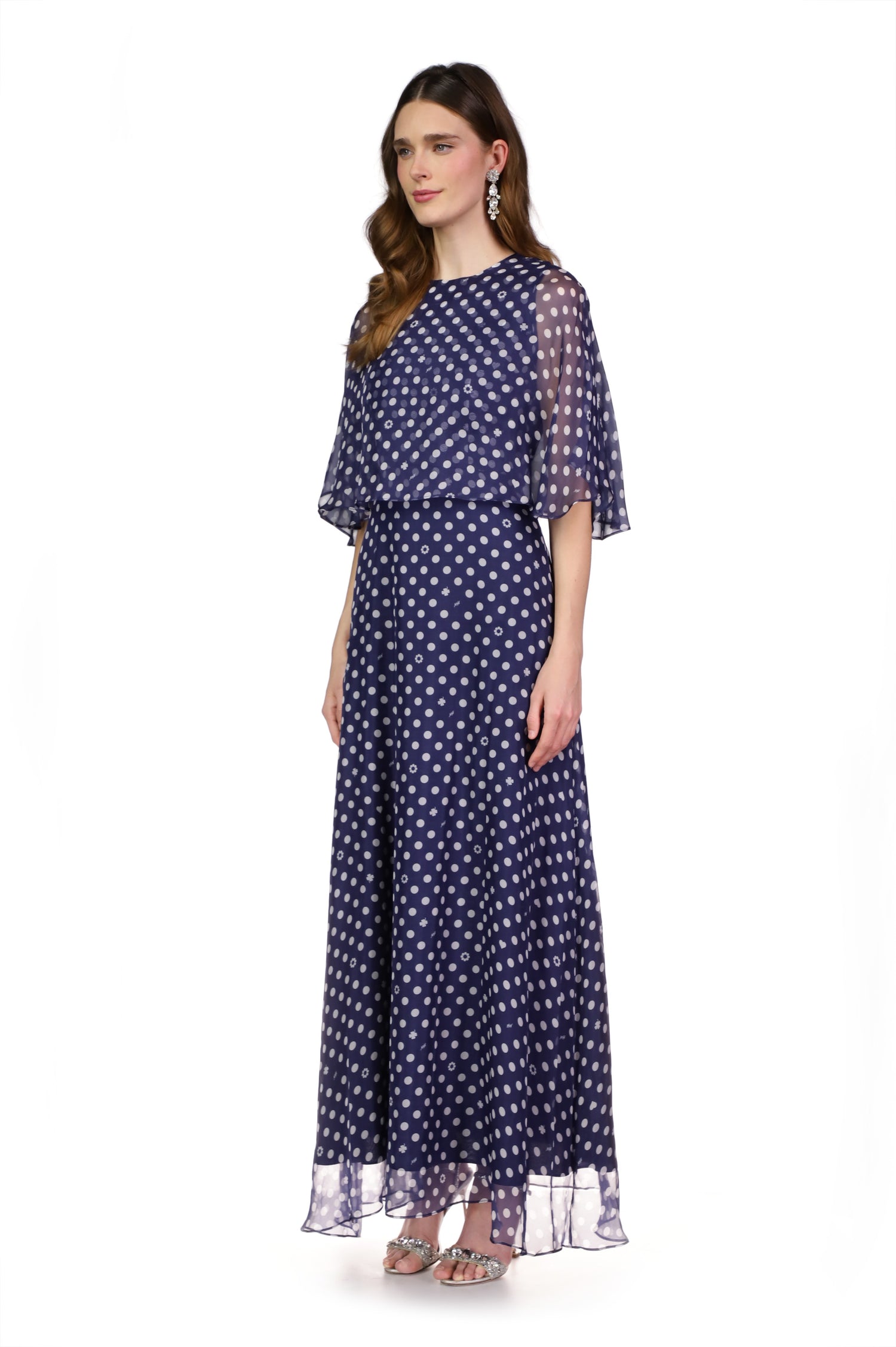 Cecilia Caped Dress