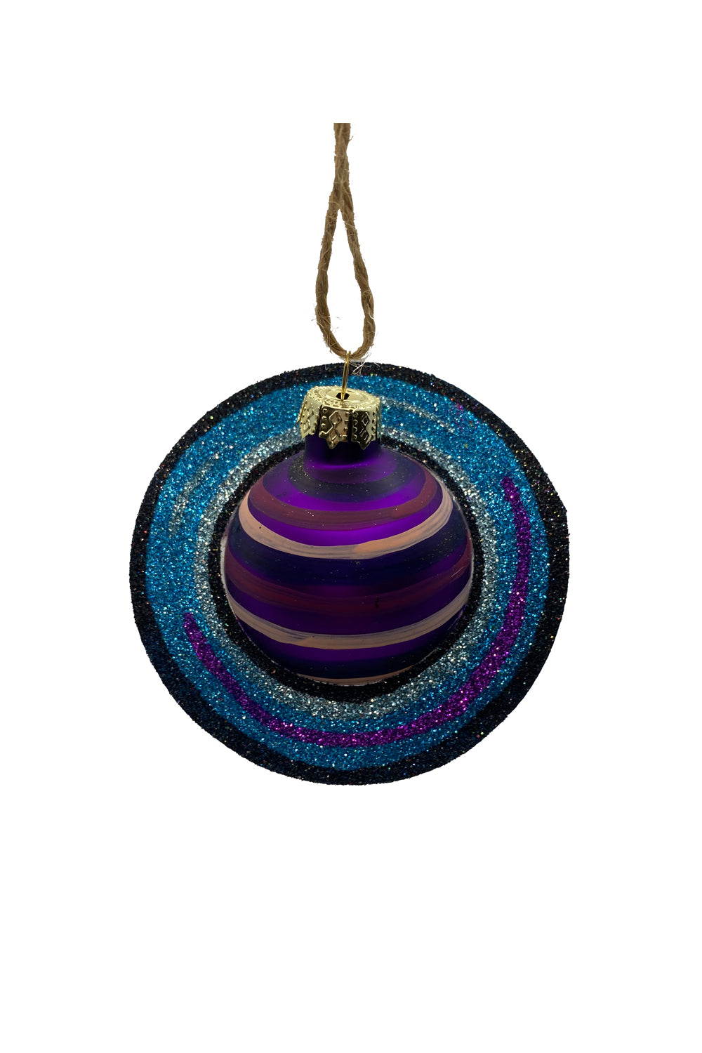 Saturn Ornaments - Set of 3